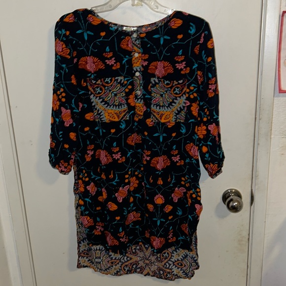 fig and flower Tops - Tunic